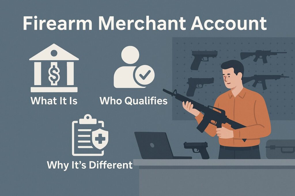 Firearm Merchant Account Basics: What It Is, Who Qualifies, and Why It’s Different
