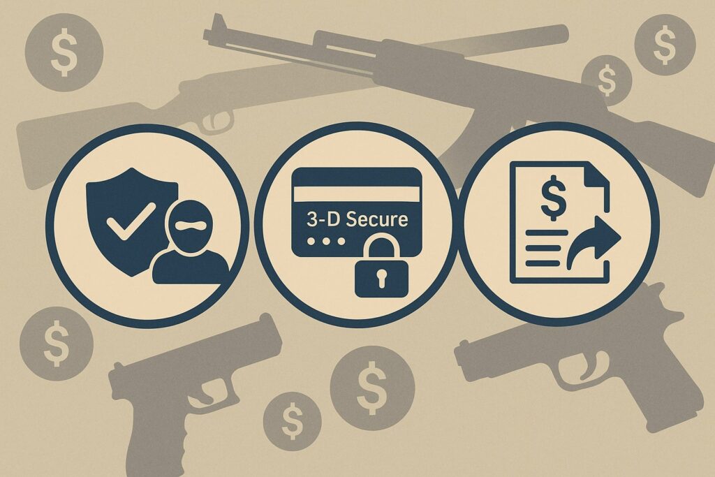 Fraud, SCA/3-D Secure, and Chargeback Strategy Tailored to Firearms