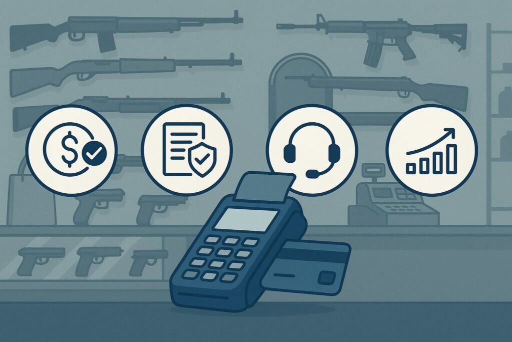 How to Choose the Best Credit Card Processors for Gun Stores (Evaluation Criteria That Matter)