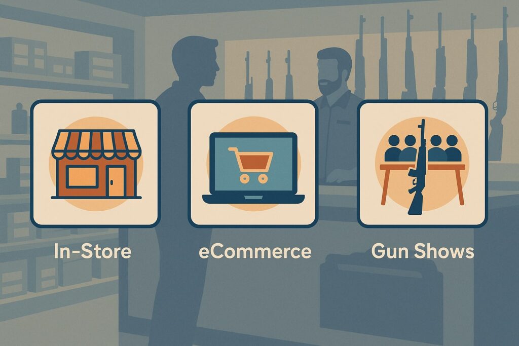 In-Store vs. eCommerce vs. Gun Shows: Building the Right Stack