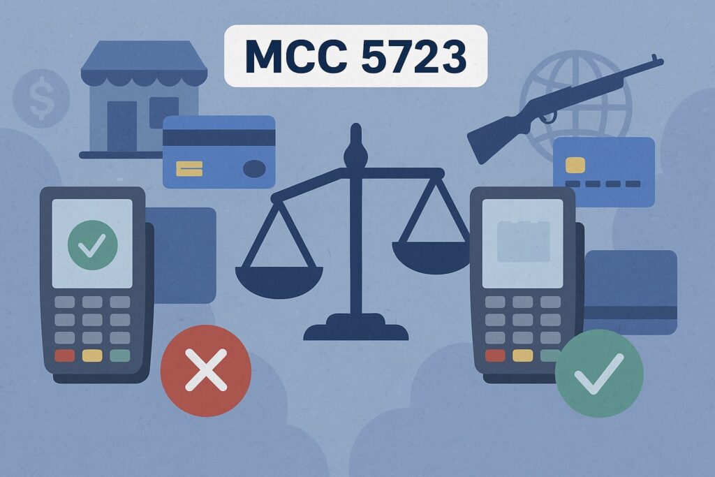 MCC 5723 and the Politics of Card Acceptance: What Regular vs. Firearm-Friendly Accounts Must Know