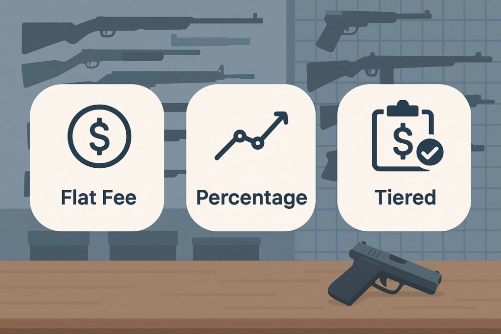 Pricing models compared for firearm retailers