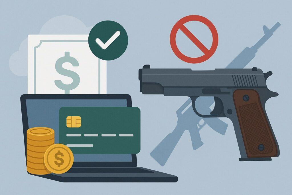 Step 3 — Choose a Firearm-Friendly Processor (and Know Who Likely Won’t)