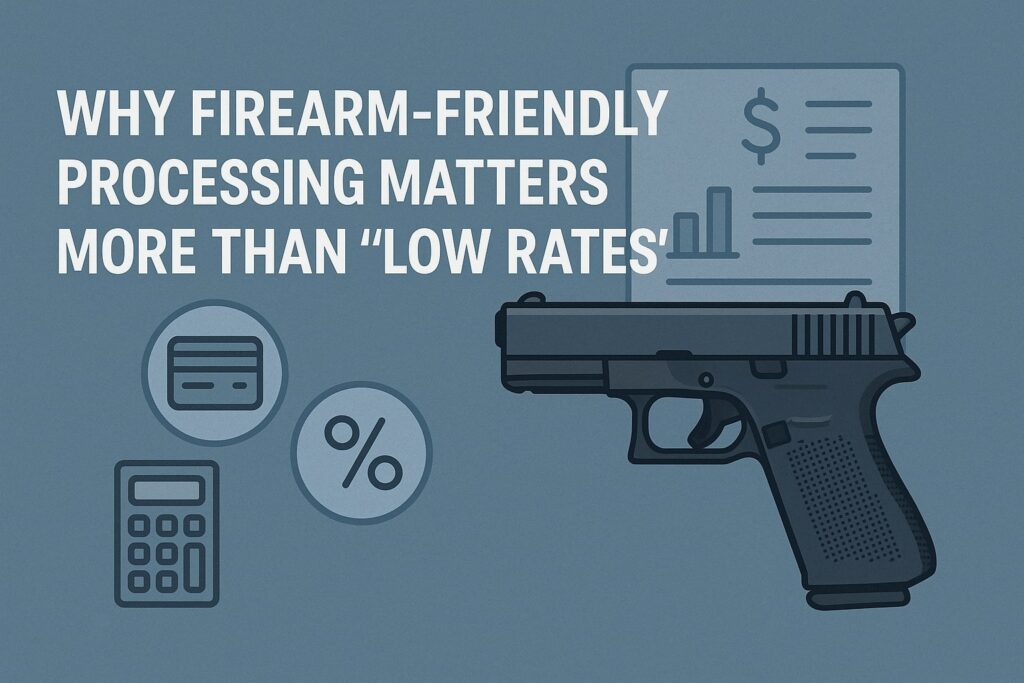 Why Firearm-Friendly Processing Matters More Than “Low Rates”