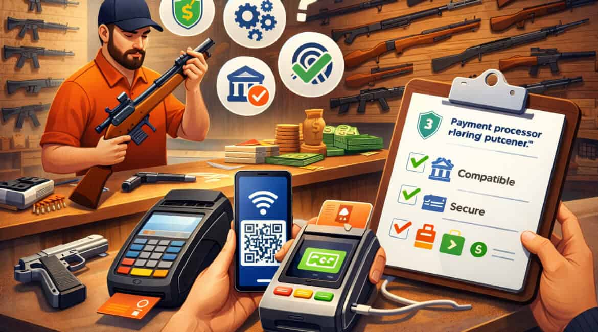 How to Choose the Right Payment Processor for Your Gun Shop