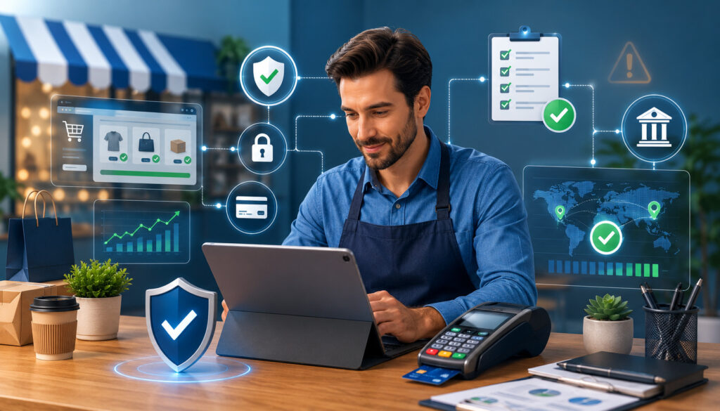 Merchant account shutdown prevention and payment security