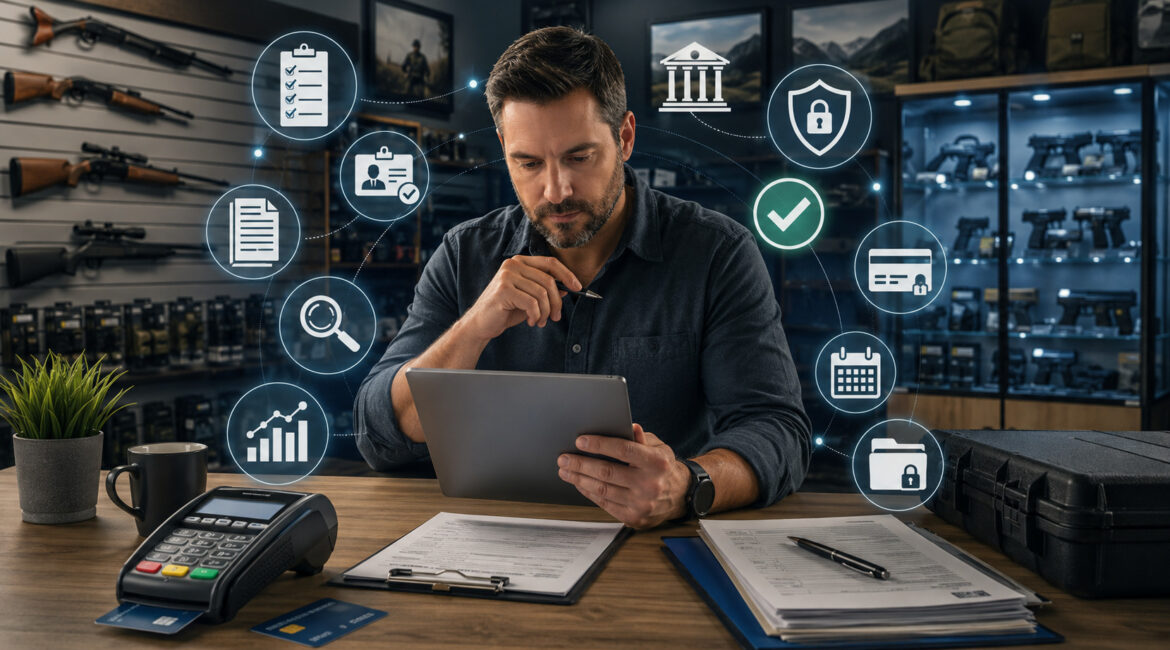 Firearms merchant account underwriting review